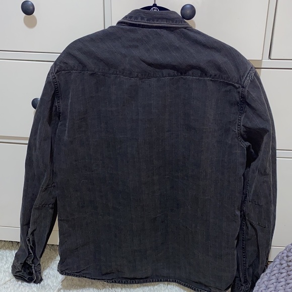 Rogue black denim rugged long sleeve shirt - Picture 3 of 11